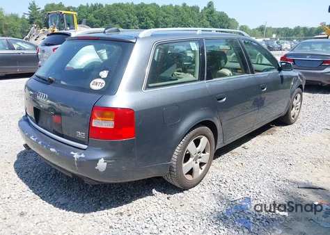 2004 Audi A6 Avant from USA, damaged, VIN WAUVT64B34N056595